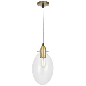 NOWOCZESNA LAMPA WISZĄCA LOFT PRZEZROCZYSTA RENTON