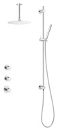 Silhouet SR2 Podtynkowy termostatyczny zestaw prysznicowy chrom
