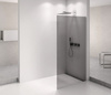 ARCHITEX CHROM walk-in, 962 mm, szkło dymione