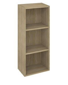 ESPACE szafka otwarta z półkami, 35x94x22cm, wiąz Bardini