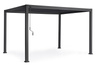Pergola ogrodowa BIZZOTTO OCEAN 3X4 – antracytowy