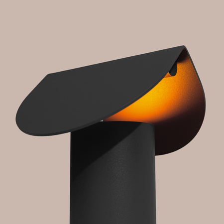 Lampa biurkowa BISCUIT czarna LED 3000K