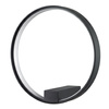 Lampa ścienna ACIRCULO LED 30 cm - kinkiet  czarny ring