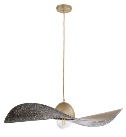 KAPELLO L złoty/czarny nakrapiany ? 76cm lampa wisząca
