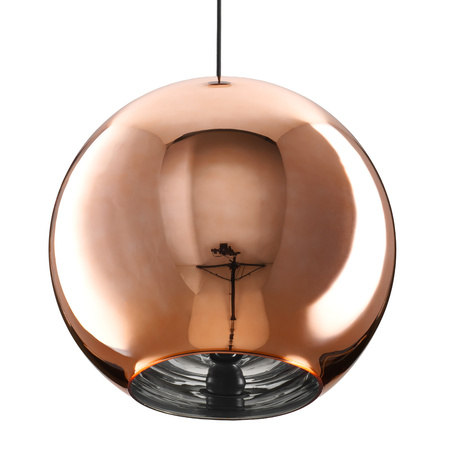 Lampa wisząca MIRROR GLOW - L miedziana 40 cm