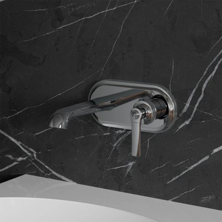 ARMANCE bateria umywalkowa podtynkowa, chrom połysk