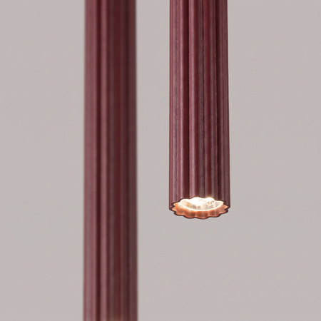 Lampa wisząca ARCHE 2P burgund
