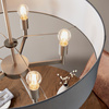 Grande 5 Pendant Light Matt Nickel