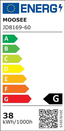 MOOSEE lampa wisząca RING 60 złota