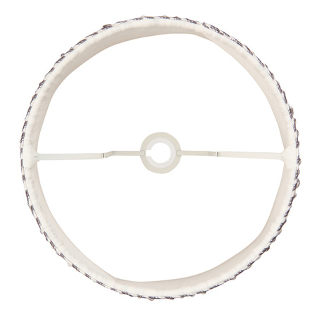 Ripple Shade Pearl Grey 240x250x350mm