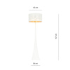 ESTRELLA LP1 WHITE/GOLD