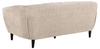 Sofa 3-osobowa Ria – beżowa sofa Juto 4 z czarnymi drewnianymi nogami 191 cm ACTONA
