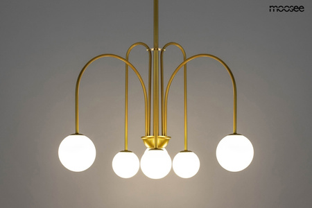 MOOSEE lampa wisząca NERI złota