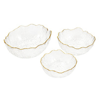 Zestaw 3 mis SHP BOWLS transparentny