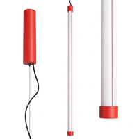 Lampa wisząca TRANG 75 czerwona LED 4000K
