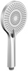 Słuchawka prysznicowa z masażem, 3 tryby, silikon trysky, Ø 120 mm, ABS/chrom