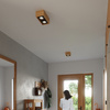 Plafon QUATRO 2 naturalne drewno