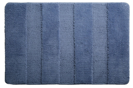 SERENITY dywanik łazienkowy 60x90cm z antypoślizgiem, polyester, niebeski