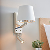 Harvey Wall Light Bright Nickel 285mm