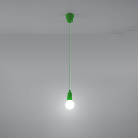 Lampa wisząca DIEGO 1 zielony