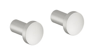 Zen Wieszak na ręczniki – 2 sztuki (Stal)