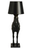 MOOSEE lampa podłogowa KOŃ HORSE STAND    S czarna - włókno szklane