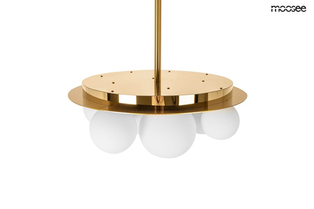 MOOSEE lampa wisząca BACARDI złota