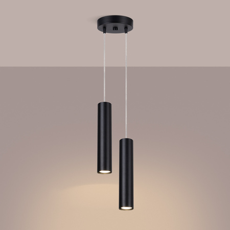 Lampa wisząca LAGOS 2P czarna