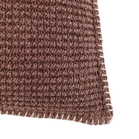 Alder Textured Cushion Brown 450x450mm