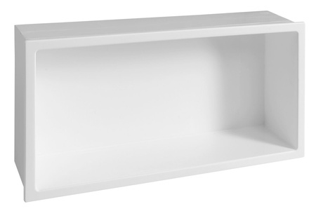 INSERTA półka wpuszczana, kompozyt, 510x270mm, biały