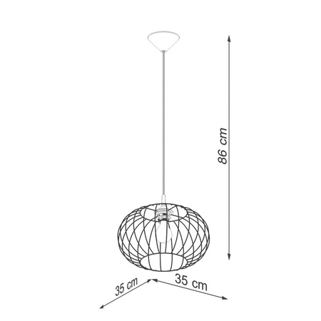 Lampa wisząca TSUNO