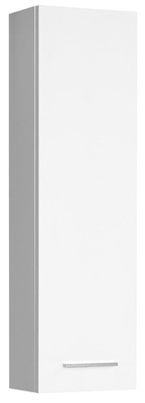 ZOJA szafka wisząca do lustra, 20x70x14cm, biała