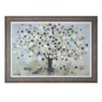 Watch Tree Framed Canvas 830x30x1150mm