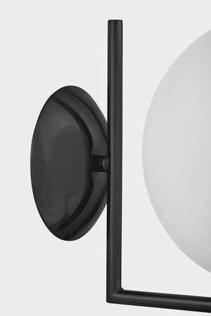 NOWOCZESNA LAMPA ŚCIENNA KINKIET CZARNY SORENTO D15