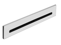 CUT przelew szczelinowy 170x24mm, korek klik-klak, chrom