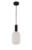 LAMPA WISZĄCA LOFT BIAŁO-CZARNA RICO