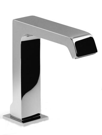 Wylewka na brzeg wanny, szerokość 43mm, kaskada, chrom