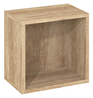 ESPACE szafka otwarta z półkami 35x35x22cm, dąb Alabama