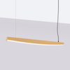 Lampa wisząca JORUN 120 złota LED 3000K