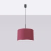 Lampa wisząca NEVIA burgund