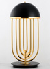 Lampa stołowa DOLCE VITA czarno złota 60 cm