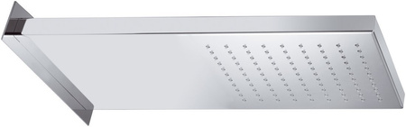 Deszczownia ścienna , 500x200mm, stal nierdzewna polerowana