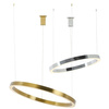 MOOSEE lampa wisząca RING 80 srebrna