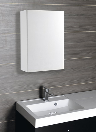 VEGA szafka z lustrem, 60x70x18cm, biały