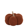 Autumn Knitted Pumpkin Rust 140x80mm