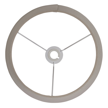 Cici Shade Grey Faux Linen 400mm