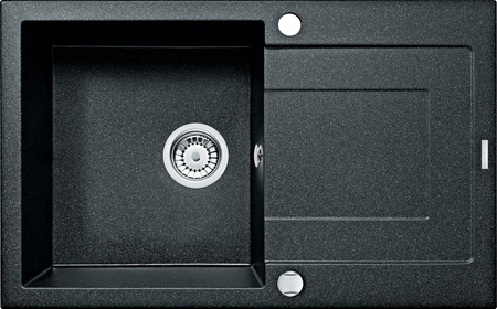 Zlewozmywak granitowy 1-komorowy z ociekaczem