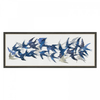 Flock Together Framed Art 480x40x1250mm