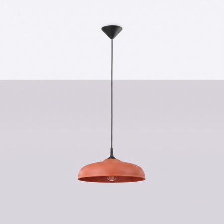 Lampa wisząca GINA ochra czerwona