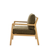 Cortona Armchair Moss Green 830x675x830mm